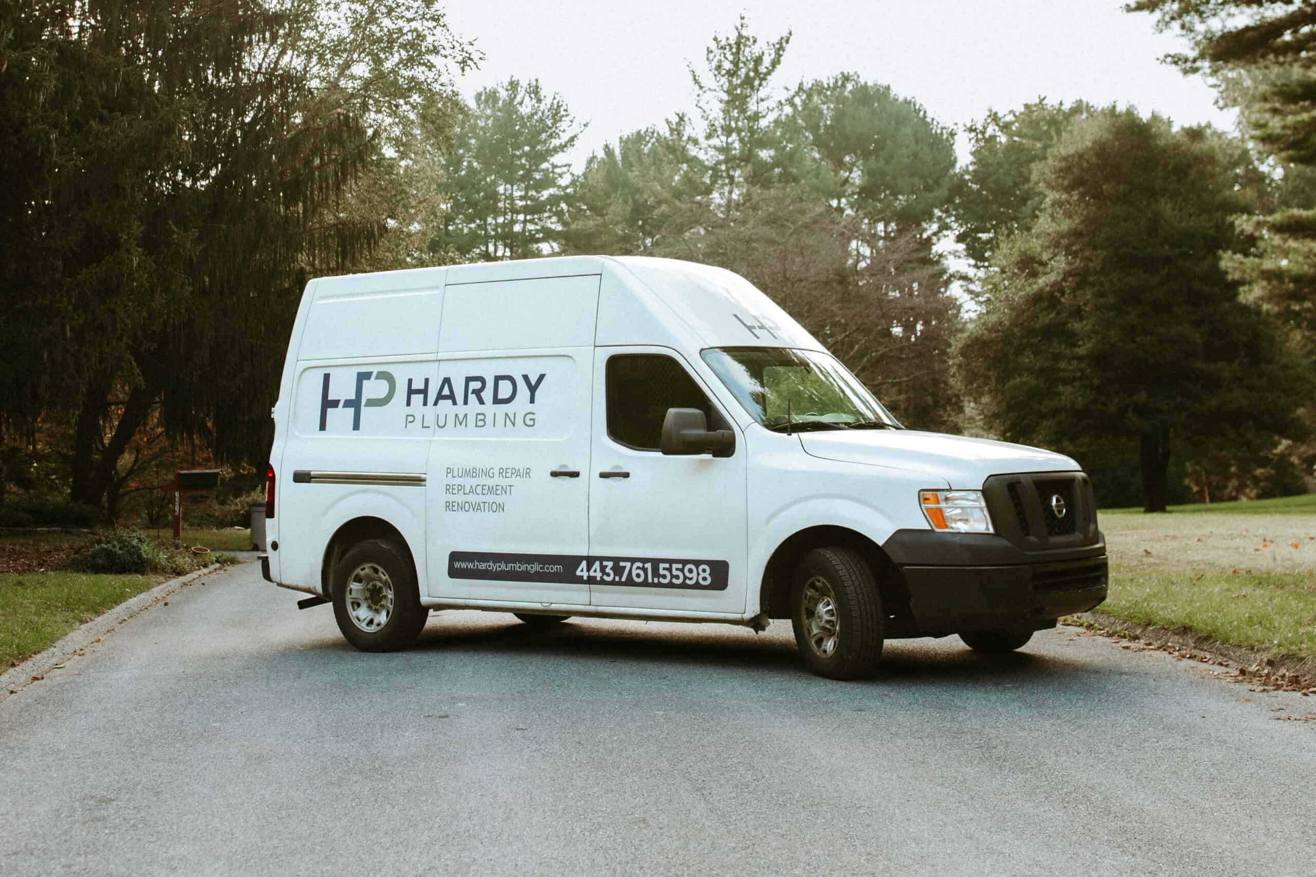 Hardy Plumbing Van